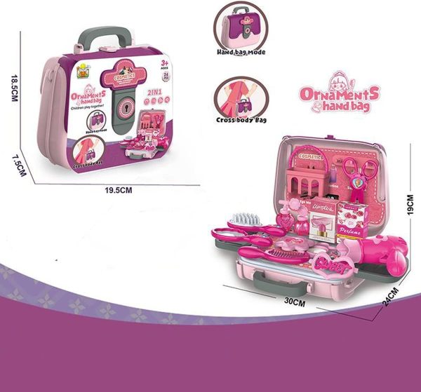24 Pcs Girls Fashion Beauty Salon Toys