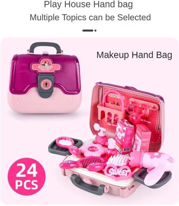 24 Pcs Girls Fashion Beauty Salon Toys