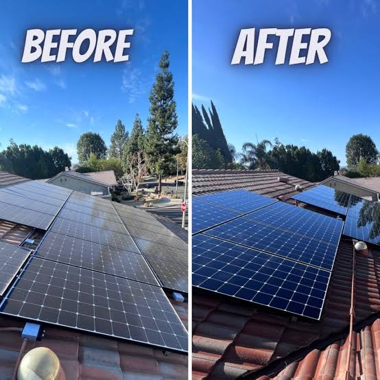 6ft Extendable  Steel Solar Panel Cleaning Brush