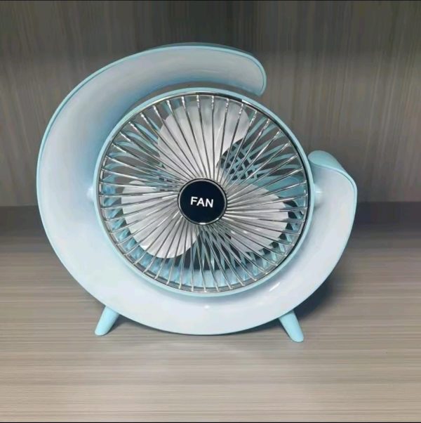 Mini Electric Fan | LED Lights