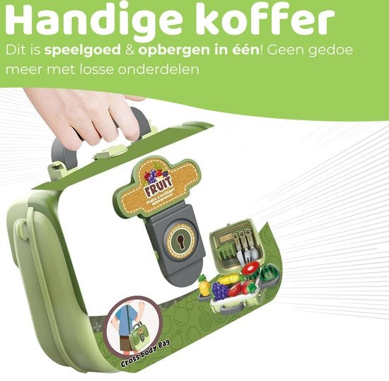 Toy Kitchen Suitcase Set