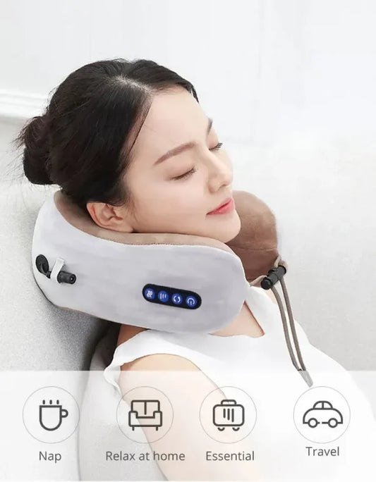 U Shaped Pillow Neck Massager