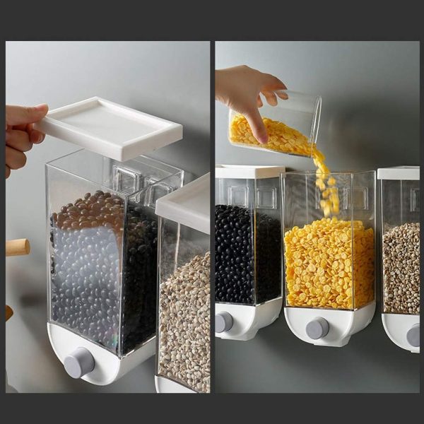 Wall-mounted Dry Food Dispensers